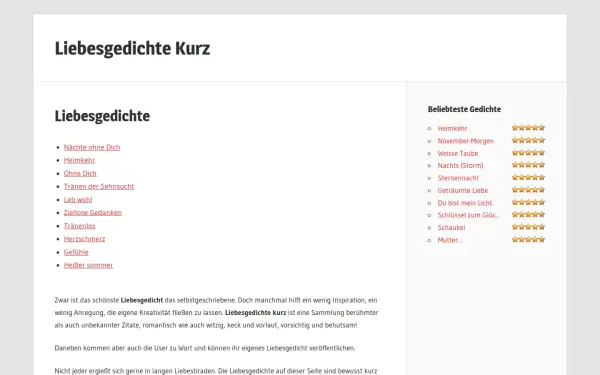www.liebesgedichtekurz.de