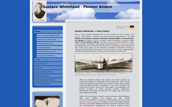 www.gustave-whitehead.com