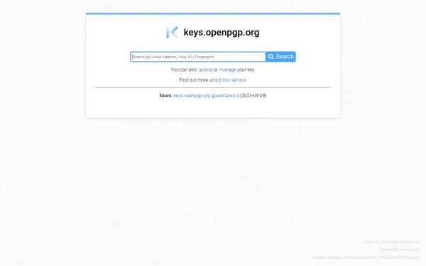 keys.openpgp.org