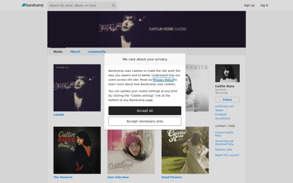 caitlinrose.bandcamp.com