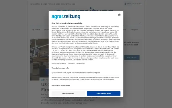 www.agrarzeitung.de