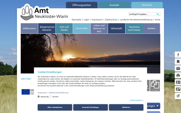 www.amt-neukloster-warin.de