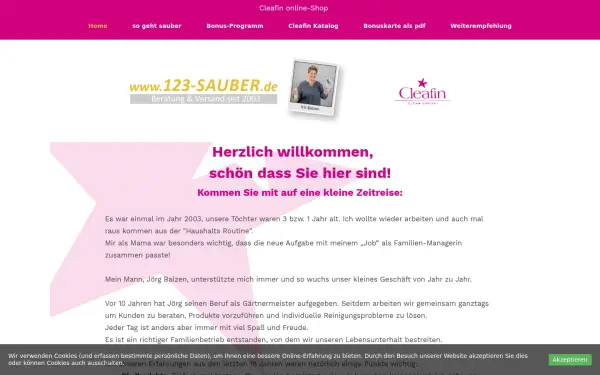 www.123sauber.de