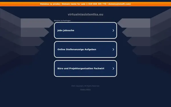 virtualniasistentka.eu