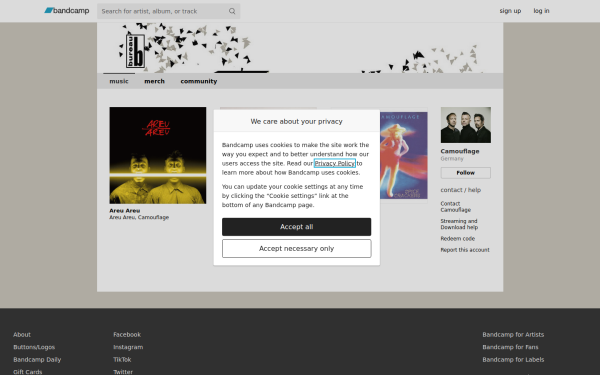 camouflageofficial.bandcamp.com