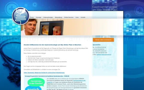 die-gastroenterologie.de