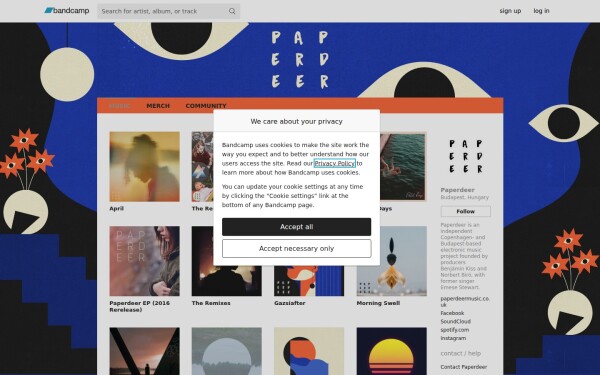 paperdeer.bandcamp.com