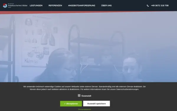 arbeitssicherheit-maeder.de