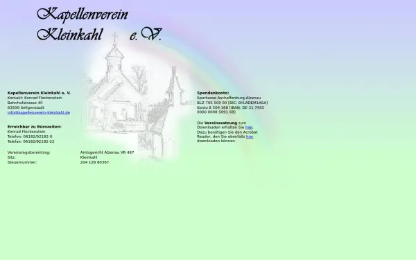 kapellenverein-kleinkahl.de