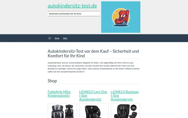www.autokindersitz-test.de