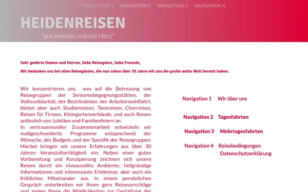 heidenreisen.de