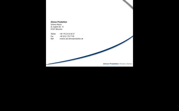 alonsoproduktion.de