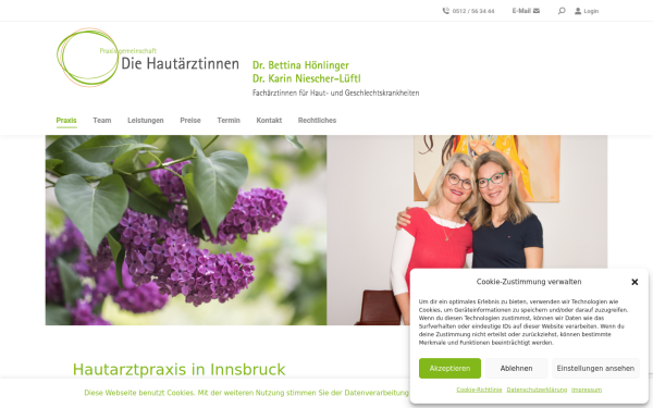 hautaerztinnen.at