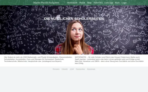 mathe-physik-aufgaben.de