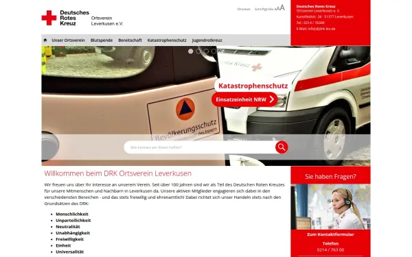 www.drk-lev.de
