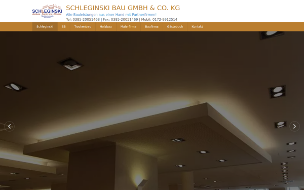 www.schleginski-bau.de