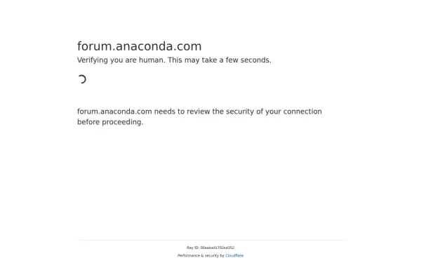 forum.anaconda.com