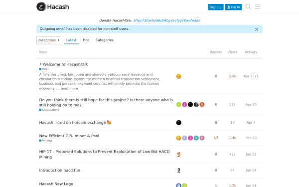 hacashtalk.com