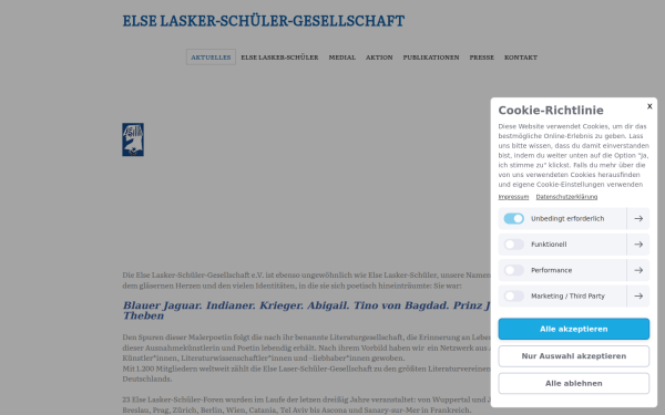 www.else-lasker-schueler-gesellschaft.de