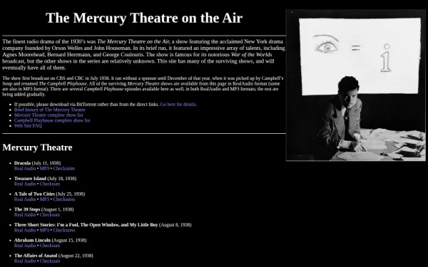 www.mercurytheatre.info