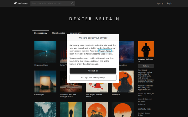 dexterbritain.bandcamp.com
