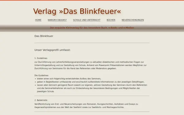 das-blinkfeuer.de