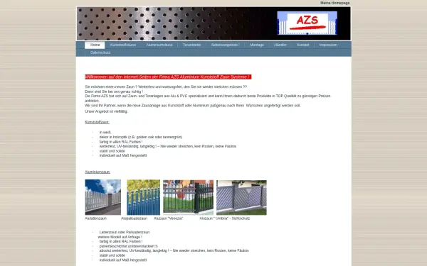 www.azs-zaunsysteme.de