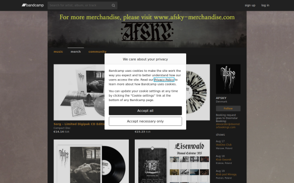 afsky.bandcamp.com