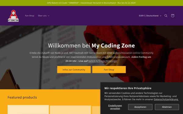 www.my-coding-zone.de