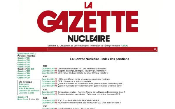 gazettenucleaire.org
