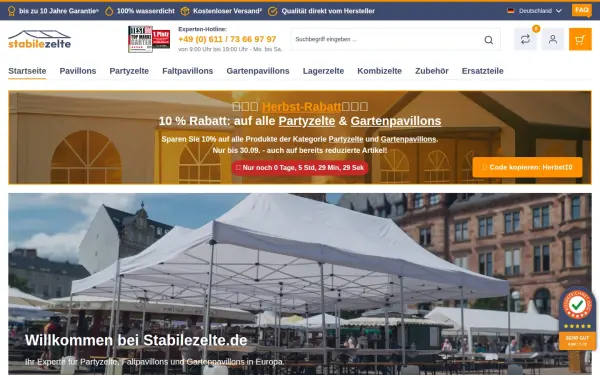 www.stabilezelte.de