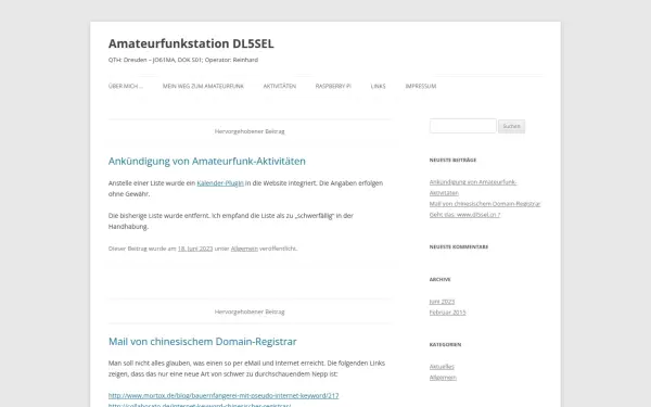 www.dl5sel.de