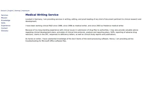 medical-writing-service.de