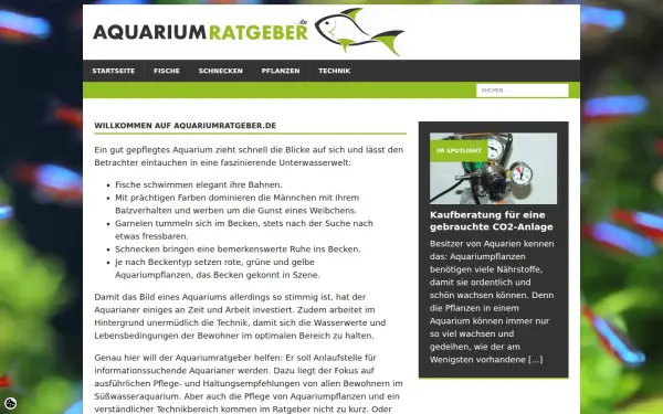 www.aquariumratgeber.de