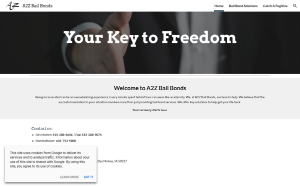 www.a2zbailbonds.com