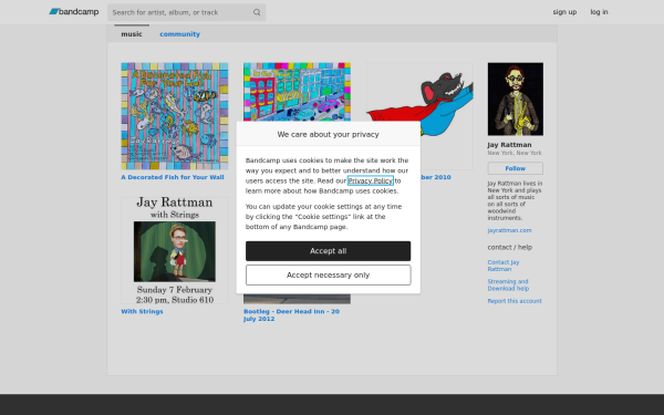 jayrattman.bandcamp.com