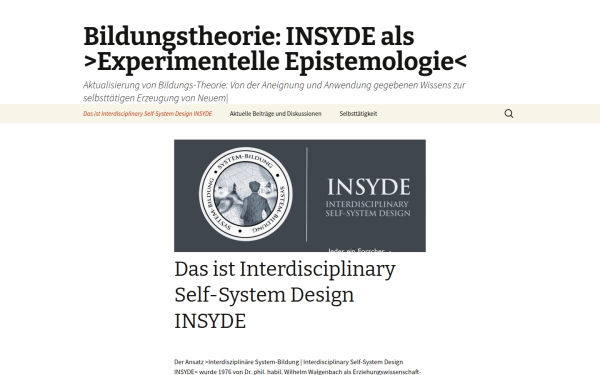 www.insyde-bildungstheorie.de