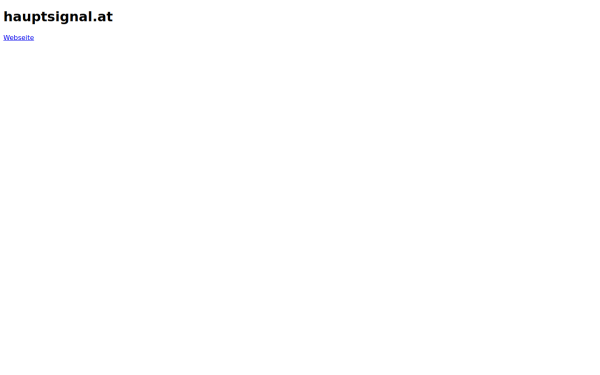 hauptsignal.at