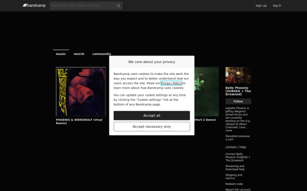 bellephoenix.bandcamp.com