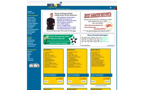 www.webspace4all.eu