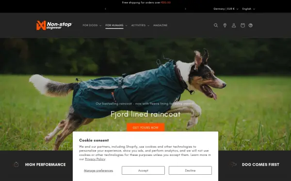 www.nonstopdogwear.com