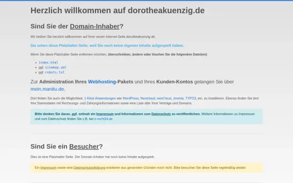 dorotheakuenzig.de
