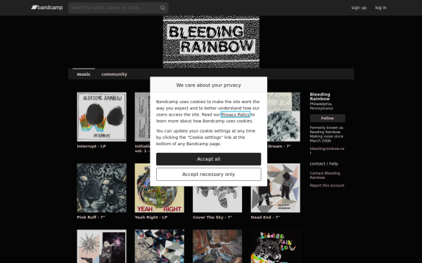 bleedingrainbow.bandcamp.com