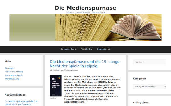 www.medienspuernase.de