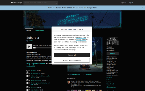 crozet.bandcamp.com