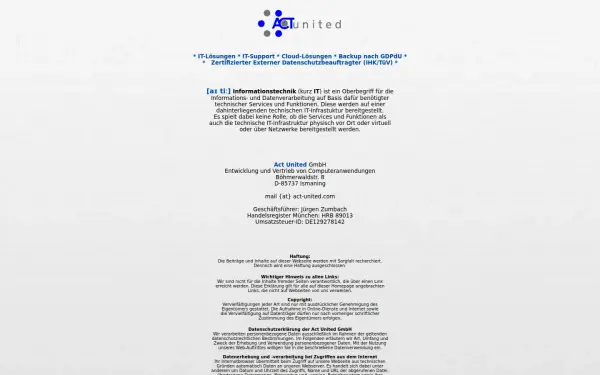 act-united.com