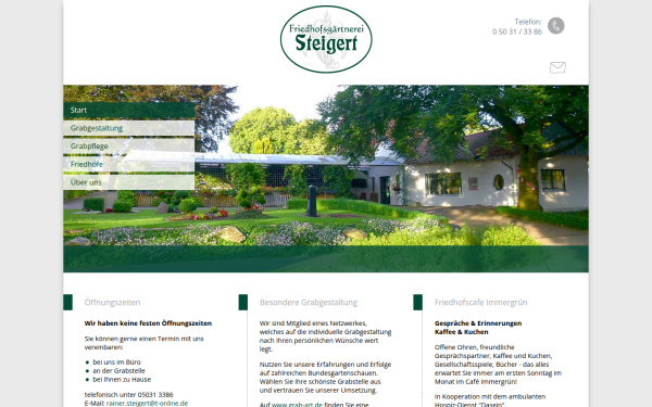 friedhofsgaertnerei-steigert.de