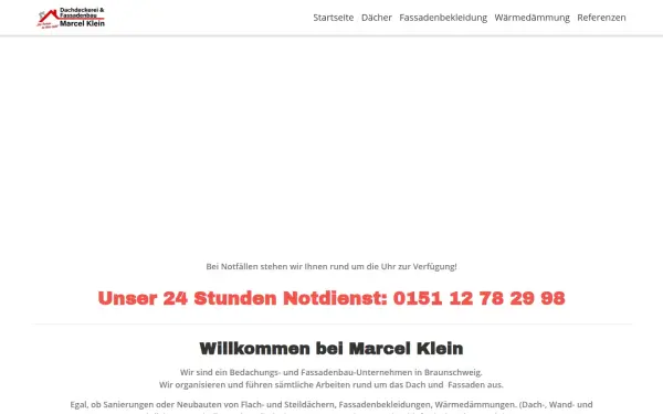dachdeckerei-klein.de