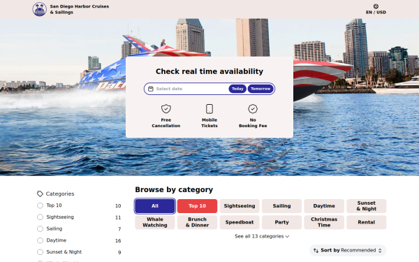 sandiego-harbor-cruises.com
