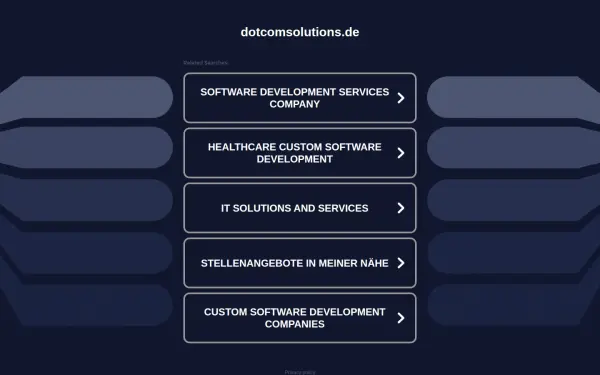 dotcomsolutions.de